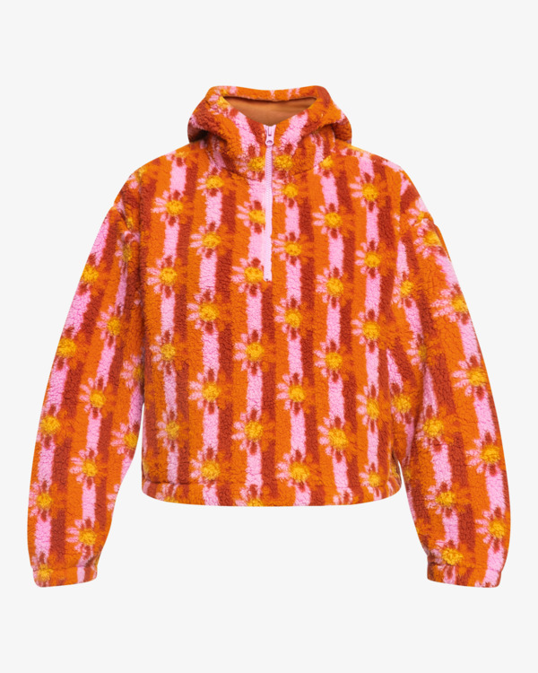 3 Billabong x Smiley Cozy Smiles - Sudadera para Mujer Naranja ABJFT00369 Billabong