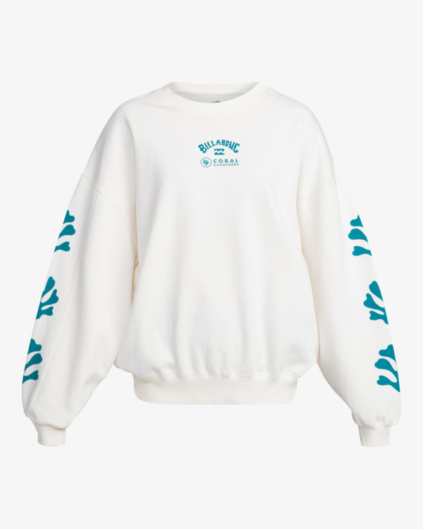 6 Beyond The Reef - Pullover Sweatshirt for Women White ABJFT00425 Billabong