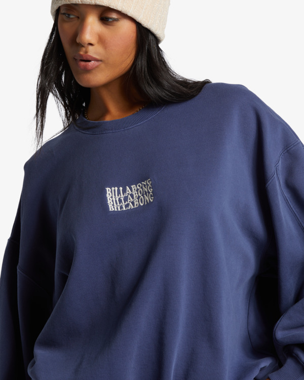 4 Palmin Kendal - Sweatshirt für Frauen Blau ABJFT00456 Billabong