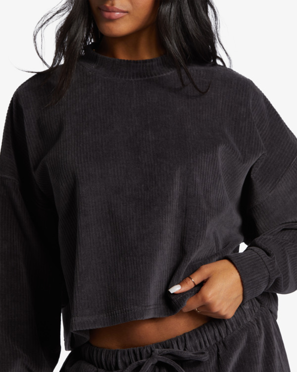 4 Sweet Sun - Felpa pullover da Donna Black ABJFT00462 Billabong