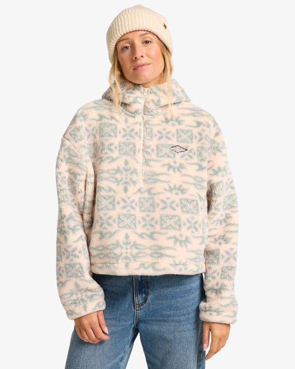 0 My Cozy Since 73 - Polar Fleece Pullover Sweatshirt for Women  ABJFT00472 Billabong