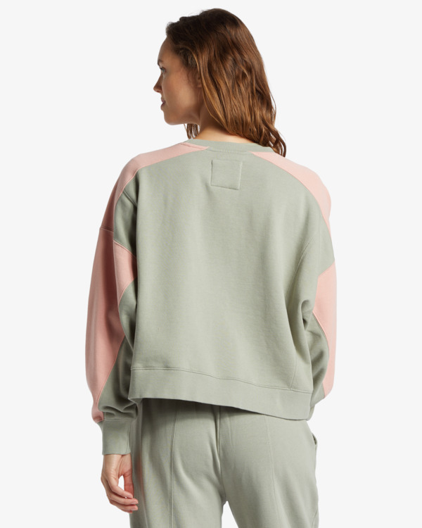 2 Hike Date - Pullover Sweatshirt for Women Green ABJFT00479 Billabong