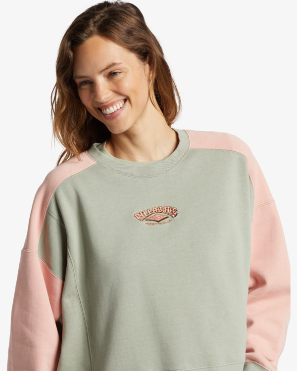 4 Hike Date - Sweatshirt für Frauen Grün ABJFT00479 Billabong