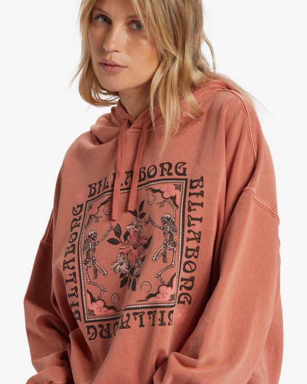 4 Rhythm - Sweat à capuche pour Femme Rose ABJFT00484 Billabong