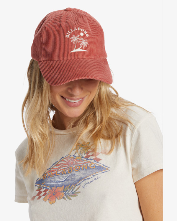 5 Dad - Boné Trucker para Mulher Vermelho ABJHA00196 Billabong