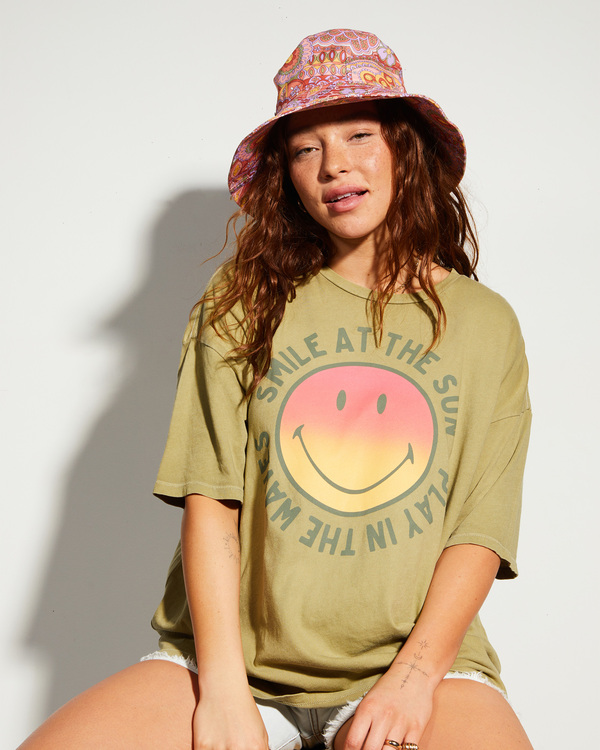 1 Billabong x Smiley - Anglerhut f&uuml;r Frauen Bunt ABJHA00225 Billabong