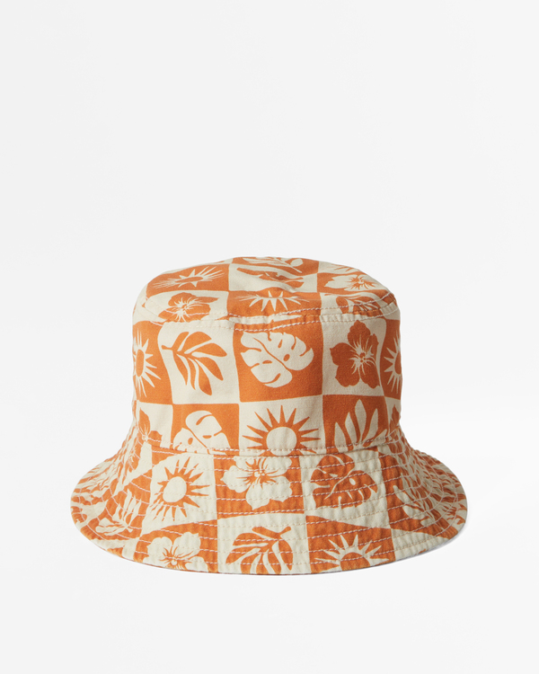 3 Bucket - Chapéu Bucket para Mulher Laranja ABJHA00250 Billabong