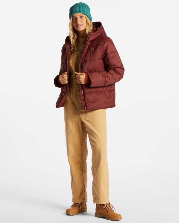 1 Transport - Doudoune pour Femme Marron ABJJK00186 Billabong