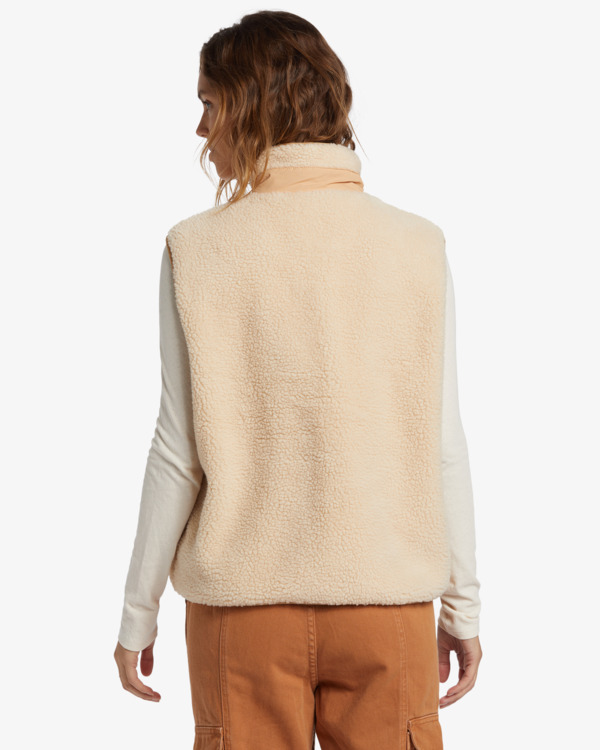 Gilet Sans Manches Femme Fourrure Laine D'agneau - Gilet Matelassé élégant Pour Hiver, Bureau, Occasions Chic