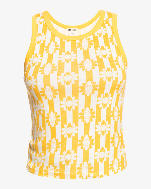 4 Billabong x Smiley Little Smiles - D&eacute;bardeur pour Femme Jaune ABJKT00452 Billabong