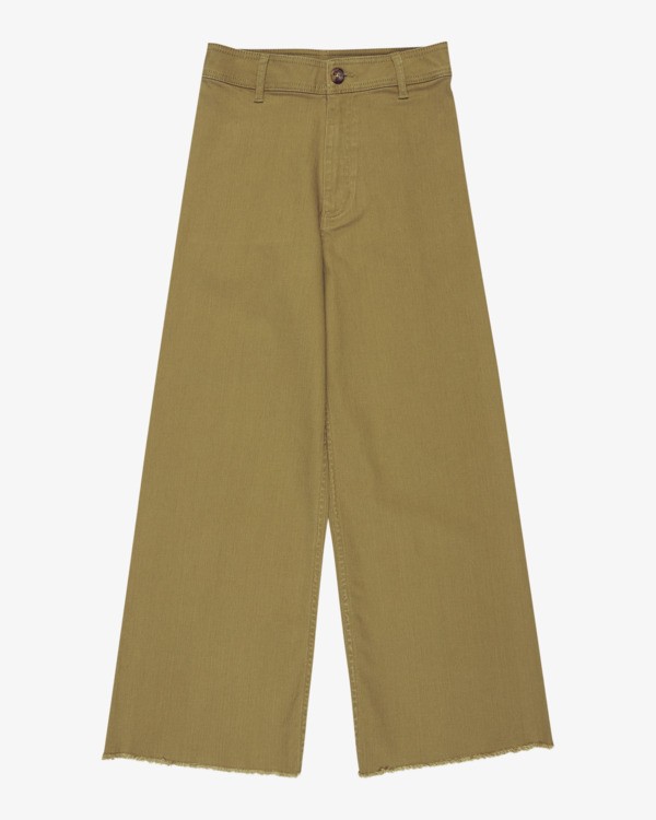 0 Free Fall - Pantalon ample pour Femme Vert ABJNP00126 Billabong