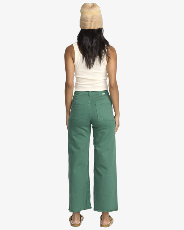 2 Free Fall - Pantalon ample pour Femme Vert ABJNP00126 Billabong