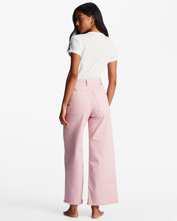 2 Free Fall - Pantalon ample pour Femme Rose ABJNP00126 Billabong