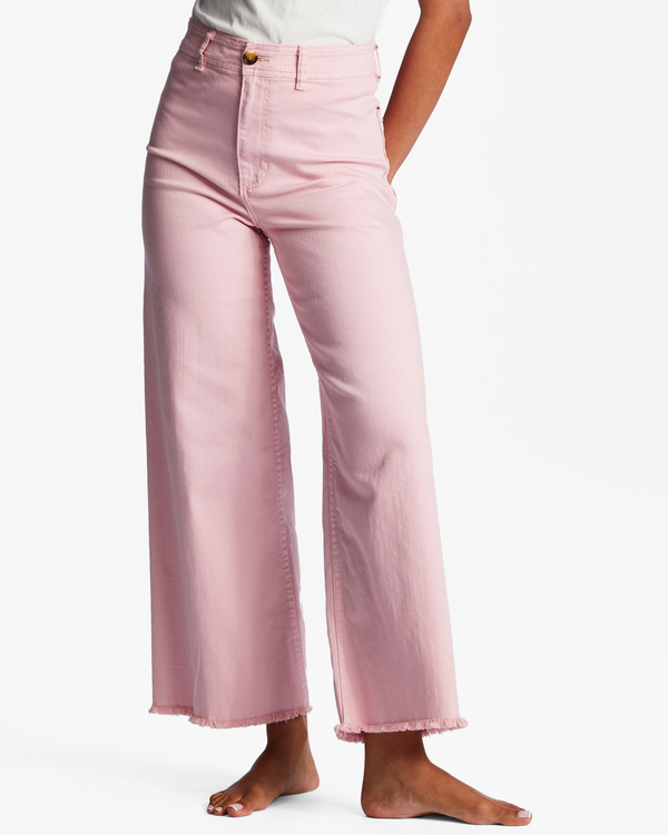 4 Free Fall - Pantalon ample pour Femme Rose ABJNP00126 Billabong