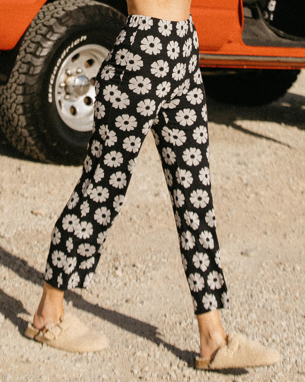 1 Keep It Straight - Pantalon taille haute pour Femme  ABJNP00305 Billabong