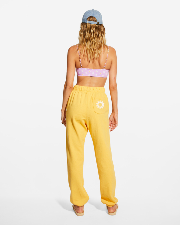 1 Billabong x Smiley Happy Saturday - Joggers for Women Yellow ABJNP00343 Billabong