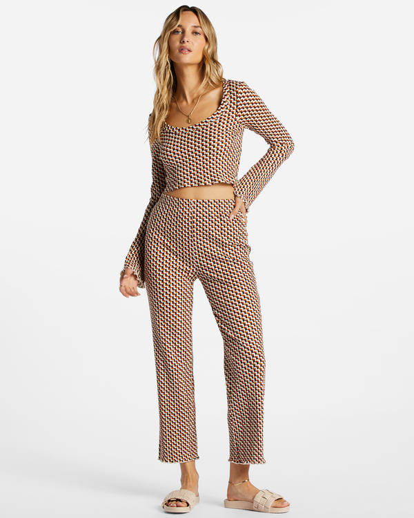 1 Come Back - Cropped Trousers for Women Multi ABJNP00358 Billabong