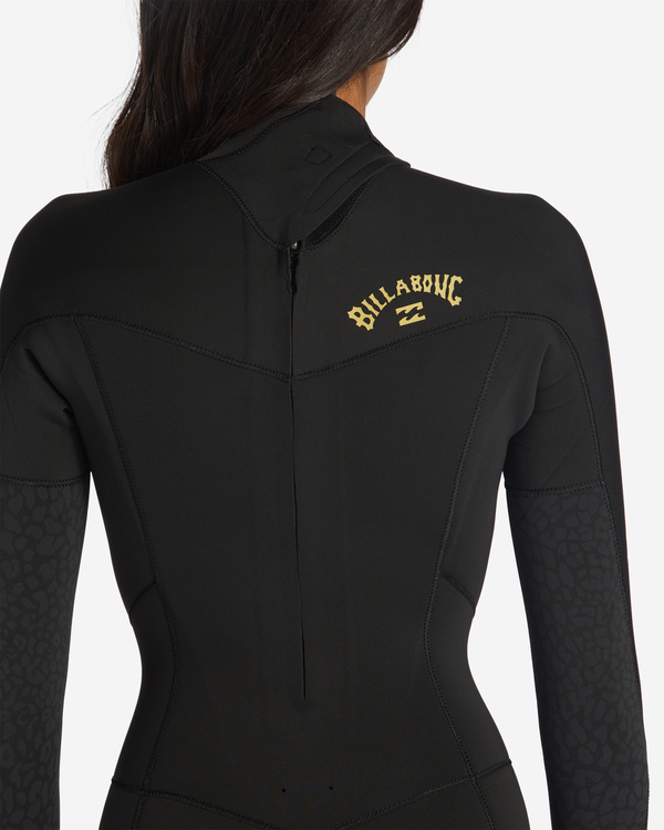 3 3/2mm Synergy 2022 - Wetsuit met een Achterrits voor Dames Black ABJW100132 Billabong