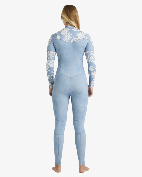 2 4/3mm Salty Dayz Natural  - Wetsuit met een Borstrits voor Dames Blue ABJW100200 Billabong