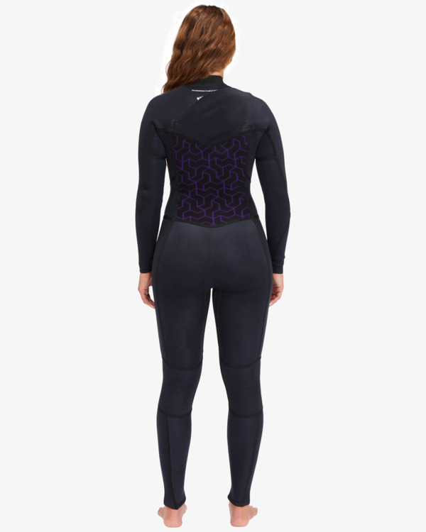 6 4/3mm Synergy Natural - Wetsuit met GBS en een Borstrits voor Dames Brown ABJW100209 Billabong