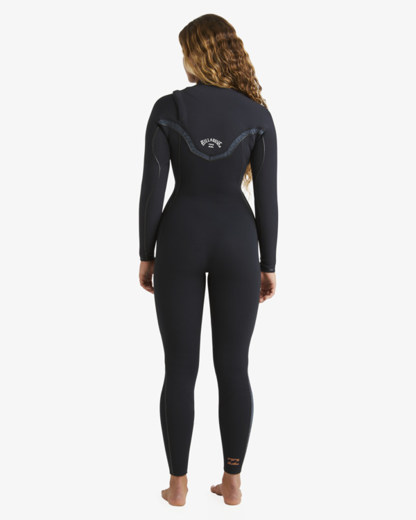14 4/3mm Furnace Natural - Chest Zip Wetsuit for Women Black ABJW100215 Billabong