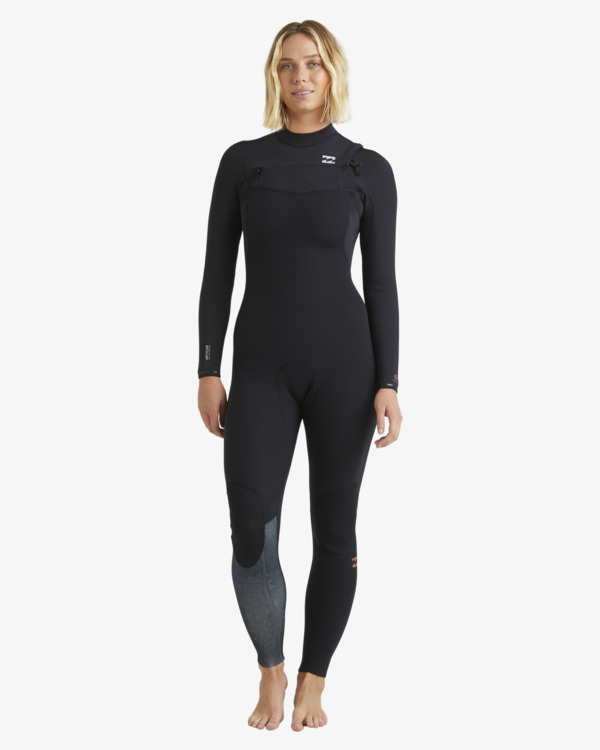 1 4/3mm Furnace Natural - Chest Zip Wetsuit for Women Black ABJW100215 Billabong