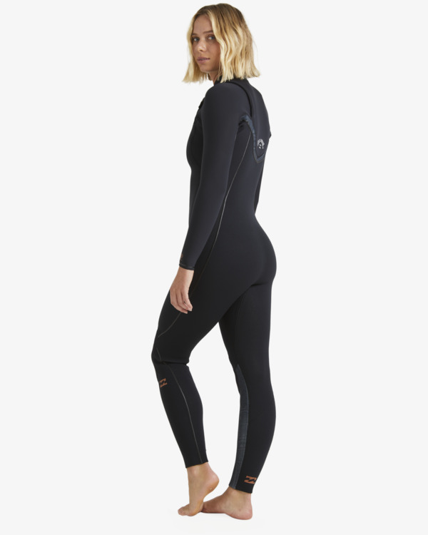 1 4/3mm Furnace Natural - Traje de Surf con Cremallera en el Pecho para Mujer Negro ABJW100215 Billabong