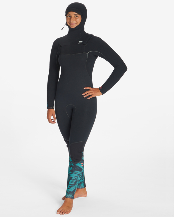 2 6/5mm Furnace - Hooded Chest Zip Wetsuit for Women  ABJW200105 Billabong