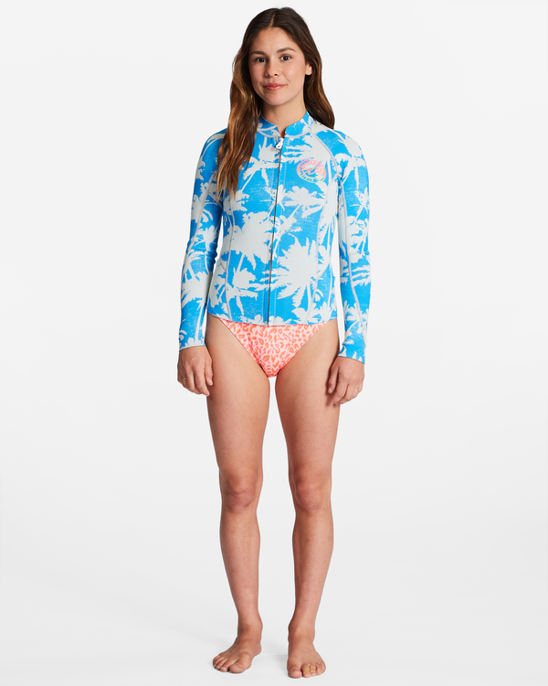 1 1mm Peeky - Wetsuit-Jacke für Frauen Blau ABJW800100 Billabong