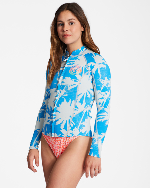 3 1mm Peeky - Wetsuit-Jacke für Frauen Blau ABJW800100 Billabong