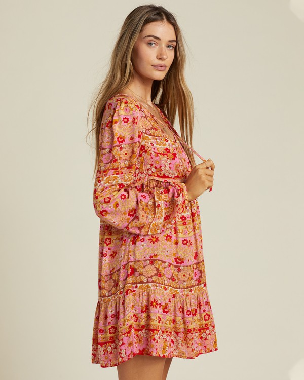 3 Hearts Desire - Langarm-Minikleid für Frauen  ABJWD00507 Billabong