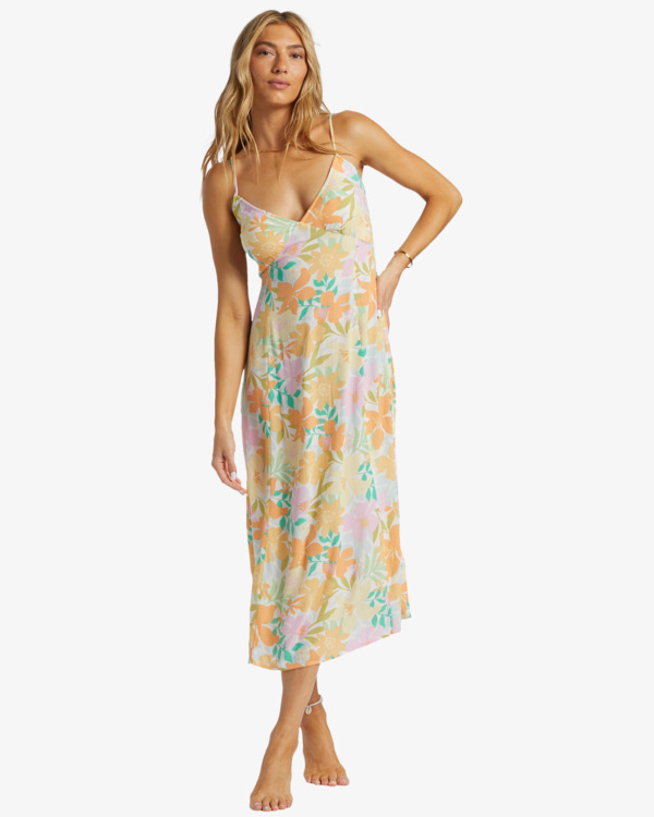 0 Summer Shine - Robe midi pour Femme Multi ABJWD00707 Billabong