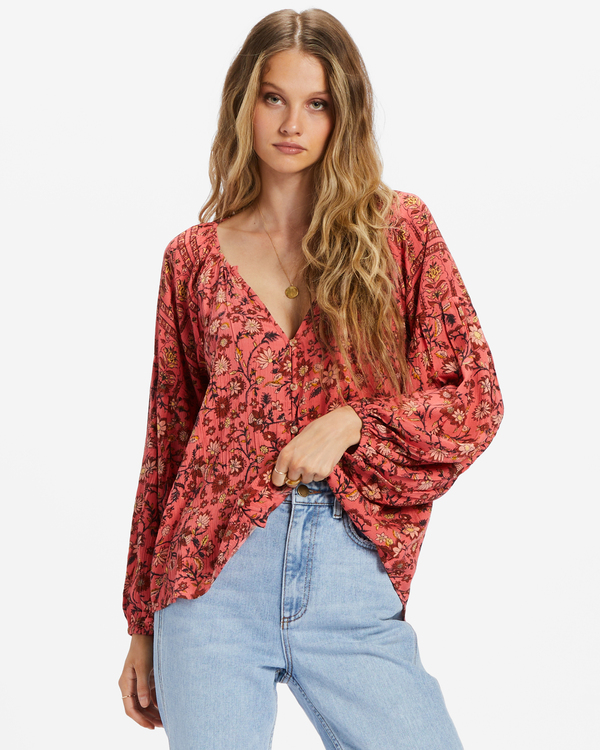 0 Shes A Dreamer - Long Sleeve Top for Women  ABJWT00450 Billabong