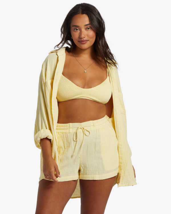 6 Swell Blouse Yellow ABJWT00487 Billabong