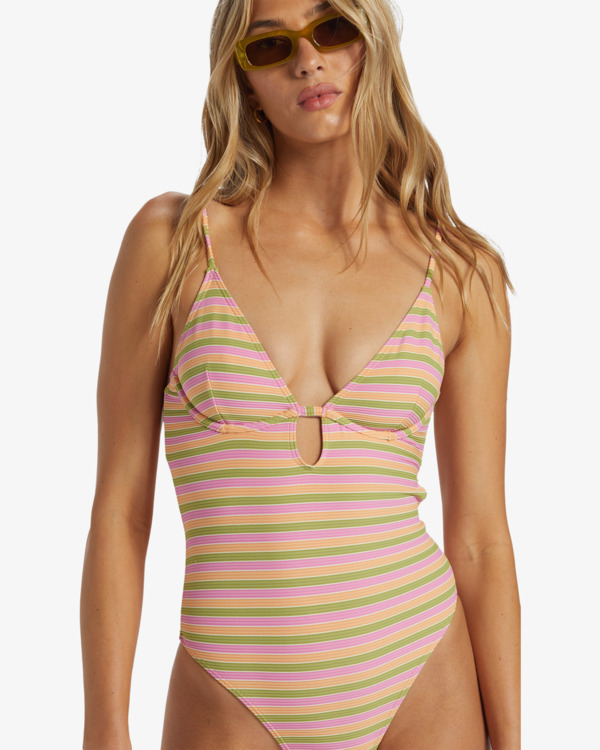 4 Hightide Tanlines Reese - Bañador entero con aros para Mujer  ABJX100257 Billabong