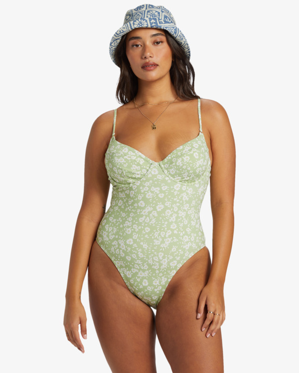 6 Wild West Ditsy Morgan Gr&uuml;n ABJX100265 Billabong