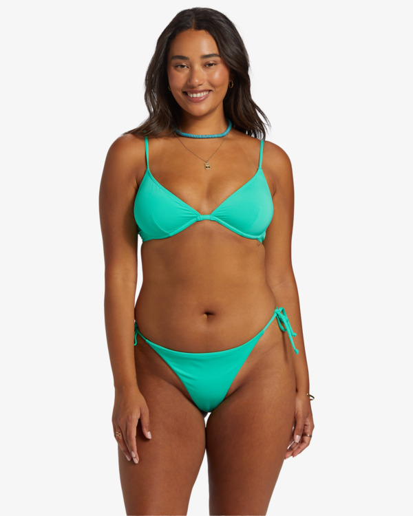 5 SOL SEARCHER TIE SIDE TANGA Green ABJX400507 Billabong