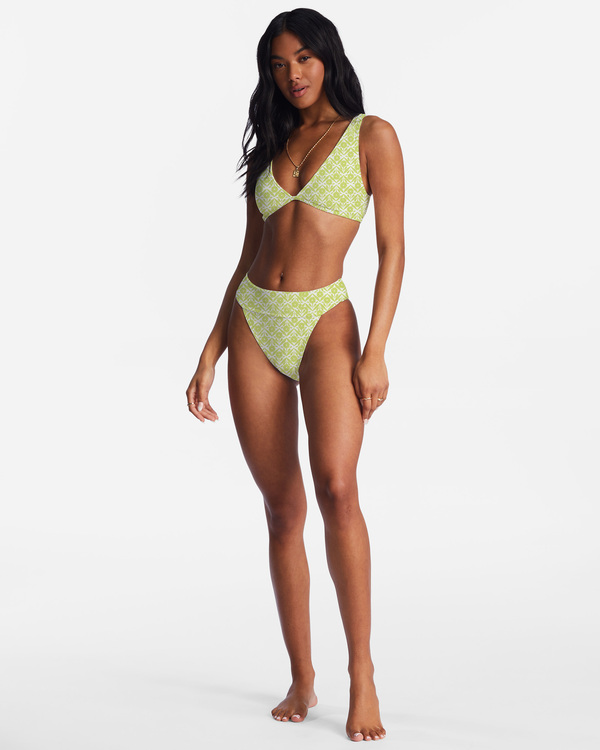 1 Thats Cute Aruba - Bas de bikini pour Femme Vert ABJX400832 Billabong