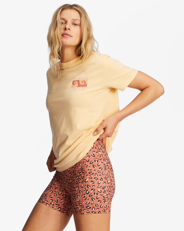 3 A/DIV - Camiseta para Mujer Naranja ABJZT00620 Billabong