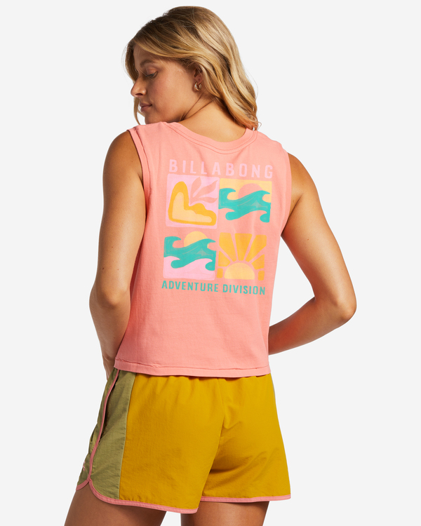 2 A/DIV - Vest Top for Women Pink ABJZT00622 Billabong