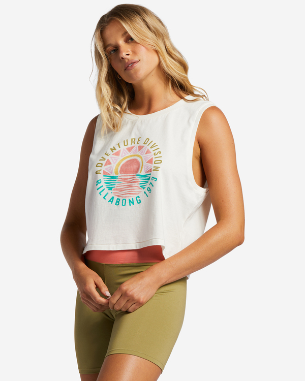 4 A/DIV - Vest Top for Women White ABJZT00622 Billabong