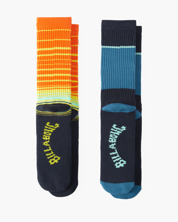 1 2PK PRO GOLD HC FB CREWS Orange ABYAA00229 Billabong