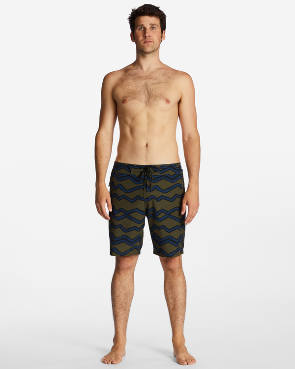 3 Surftrek Lo Tide - Board Shorts for Men Green ABYBS00403 Billabong
