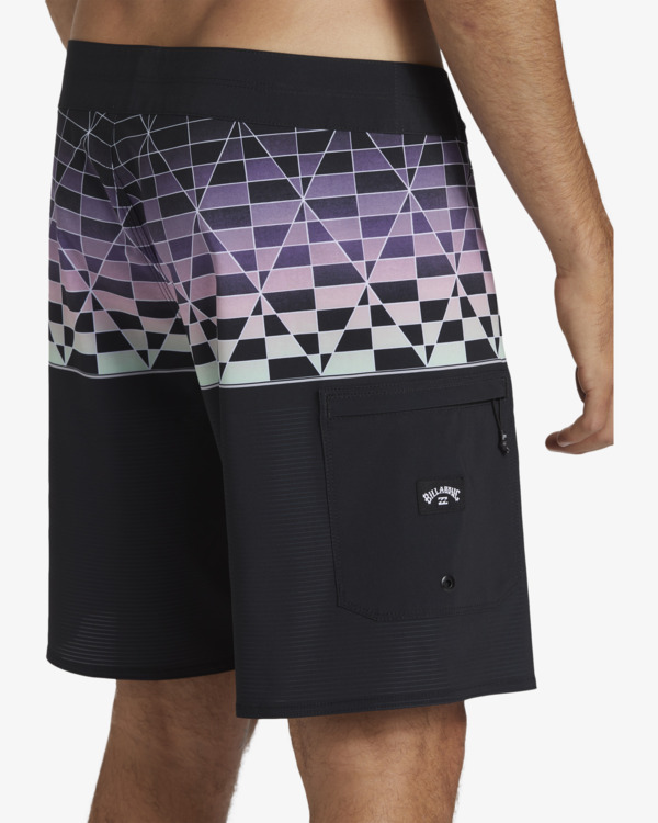 6 Fifty50 Airlite 19" - Boardshort da Uomo Black ABYBS00467 Billabong