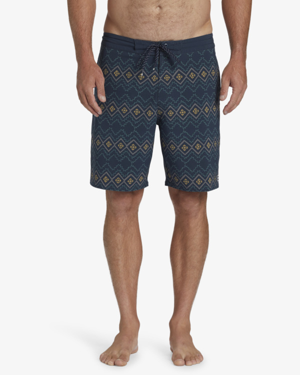 2 Good Times - 17,5“ Lo Tide Boardshorts für Männer Blau ABYBS00489 Billabong