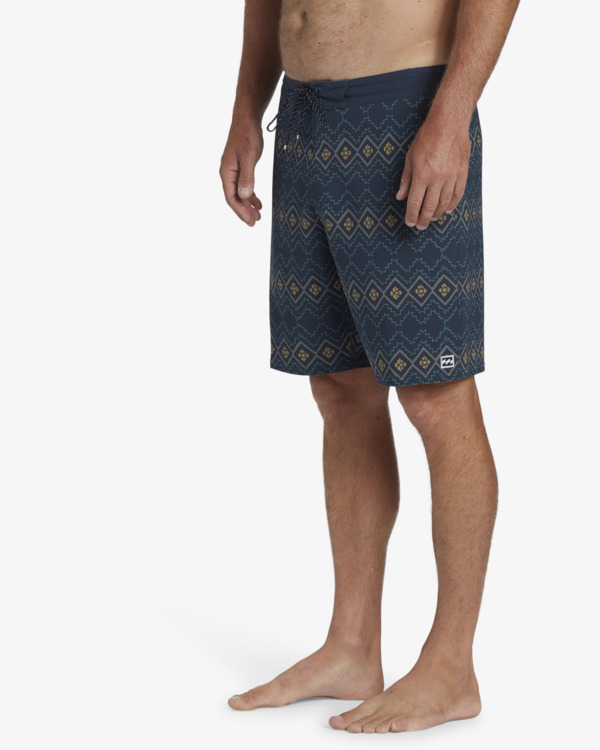 5 Good Times - 17,5“ Lo Tide Boardshorts für Männer Blau ABYBS00489 Billabong