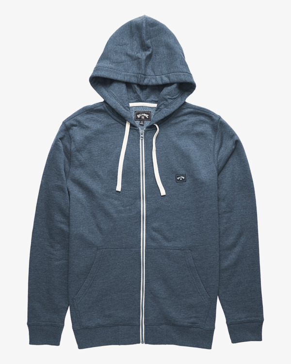 0 CLASSIC FLEECE ZIP HOODY Blue ABYFT00119 Billabong