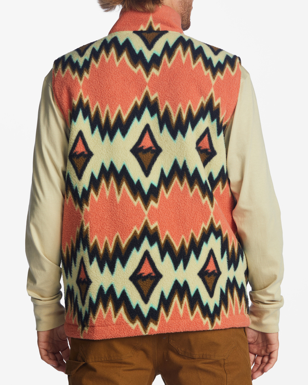6 Trail - Smanicato reversibile con collo alto e mezza cerniera da Uomo Black ABYFT00356 Billabong