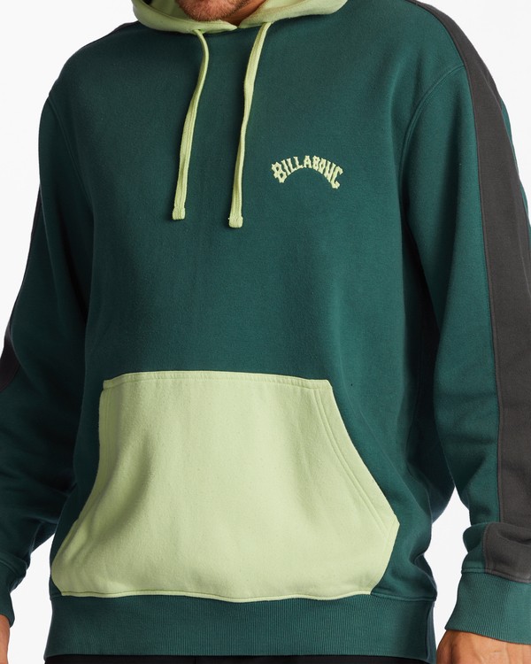 3 Wave Washed - Hoodie for Men Yellow ABYFT00371 Billabong