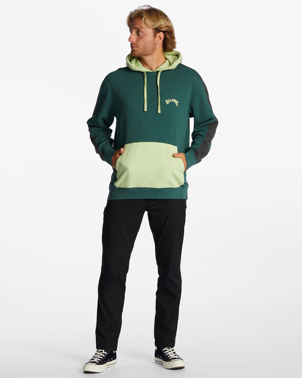1 Wave Washed - Hoodie for Men Yellow ABYFT00371 Billabong
